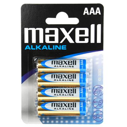 BATTERIA MAXELL AAA 4PZ