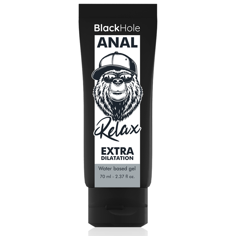 BLACK HOLE - GEL BASE ACQUA DILATAZIONE ANALE 70 ML