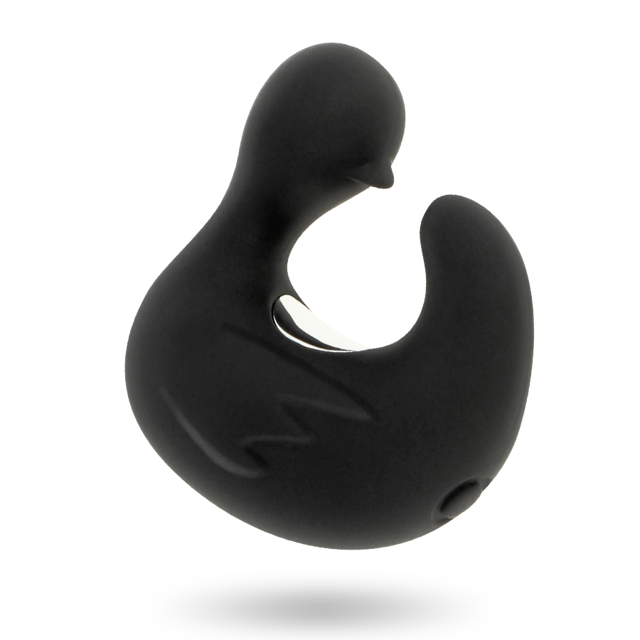 BLACKSILVER - DUCKYMANIA DITALE RICARICABILE STIMOLANTE D'ANATRA IN SILICONE BLACKSILVER - DUCKYMANIA DITALE RICARICABILE STIMOLANTE D'ANATRA IN SILICONE