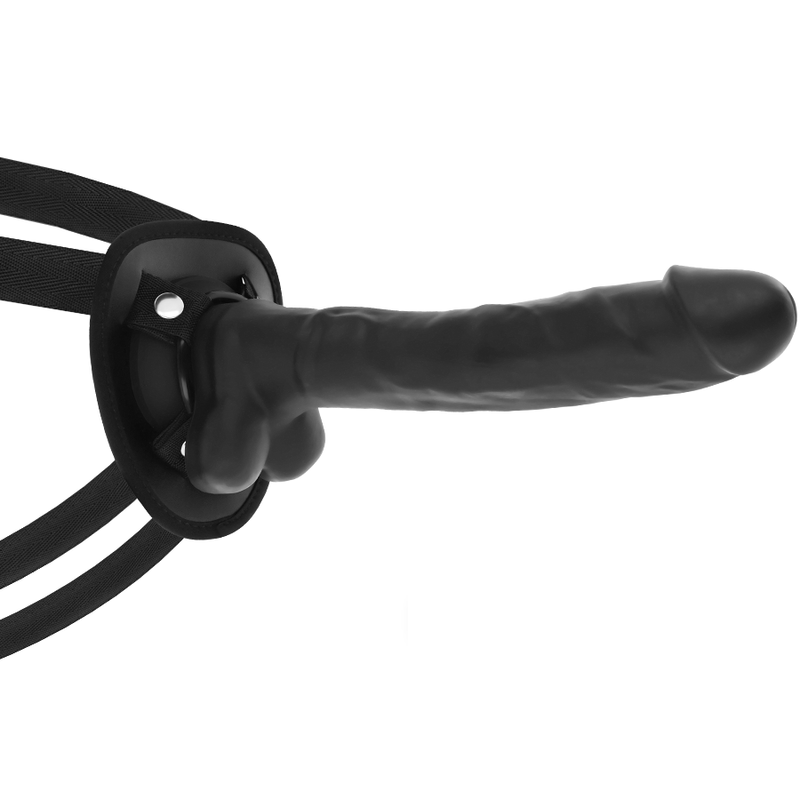 COCK MILLER IMBRACATURA + SILICONE DENSITA'' ARTICOLABILE COCKSIL NERO 24 CM