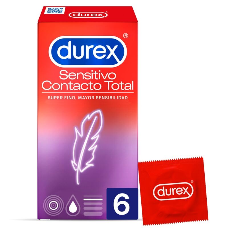 DUREX - CONTATTO SENSIBILE TOTALE 6 UNITÀ