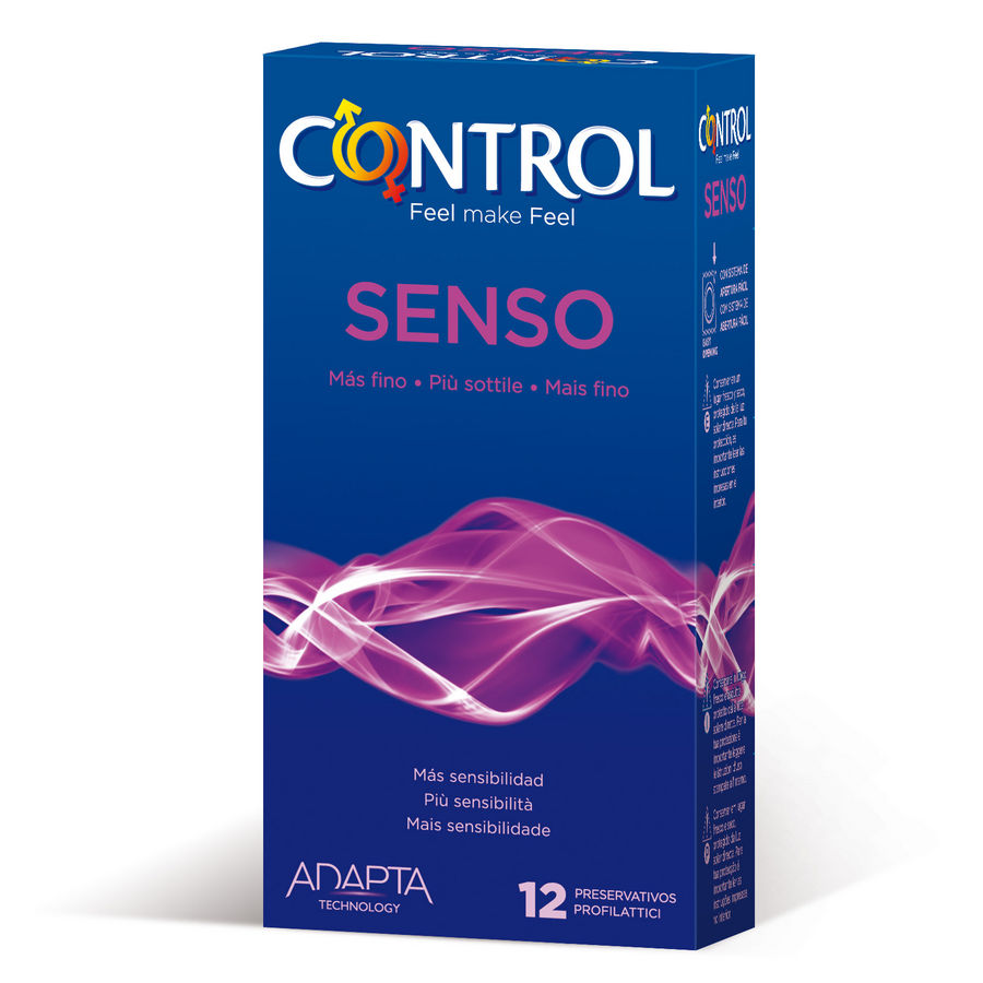 CONTROL - ADAPTA SENSO CONDOMS 12 UNITS