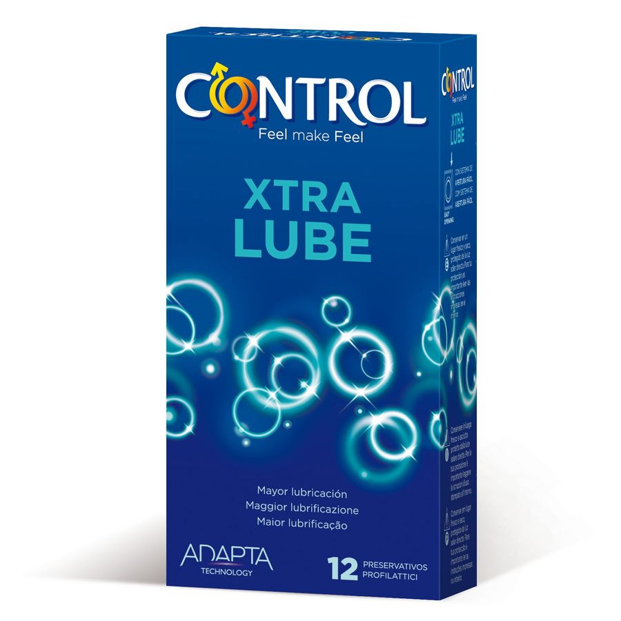 CONTROL - ADAPTA NATURE EXTRALUBE CONDOMS 12 UNITS