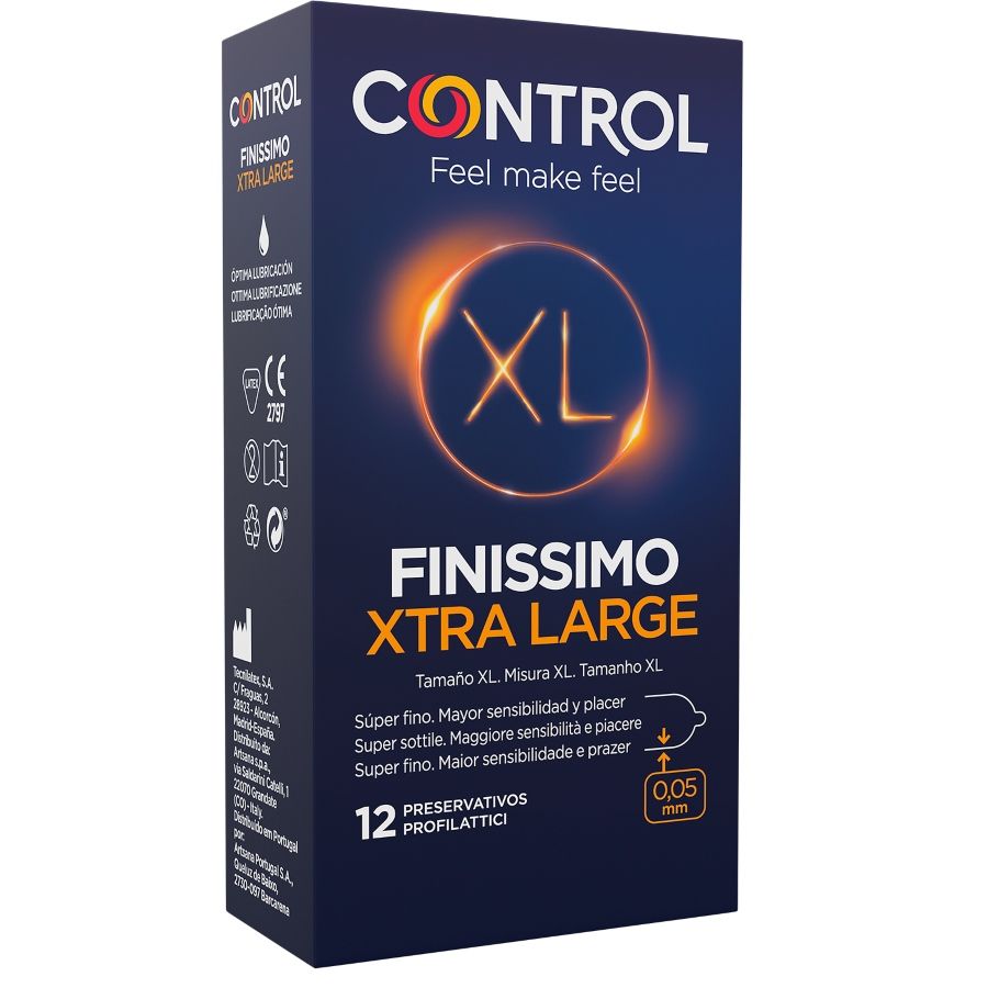 CONTROL - PRESERVATIVI FINISSIMO XL 12 UNITÀ