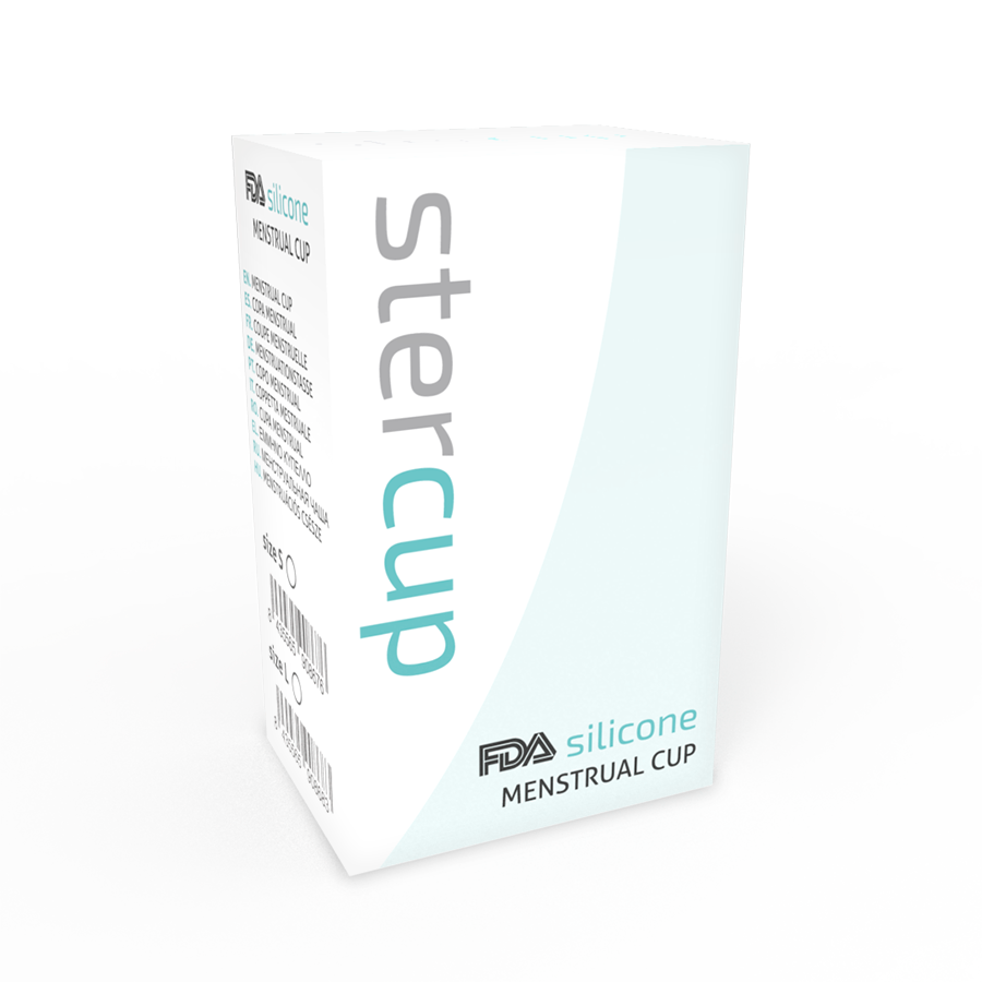COPPA MENSTRUALE TAGLIA L COLORE ROSA SILICONE FDA