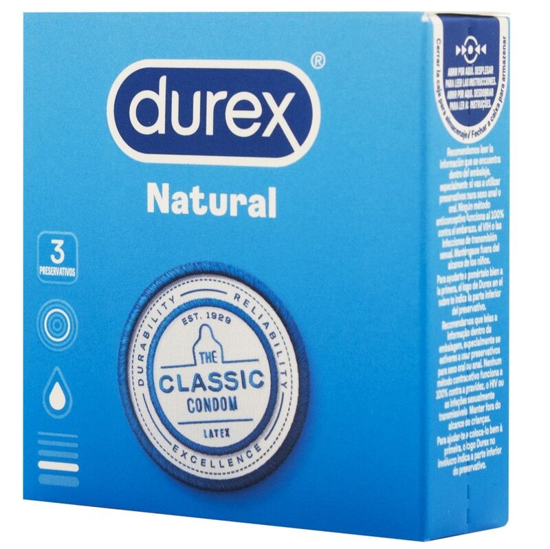 DUREX - CLASSICO NATURALE 3 UNITÀ