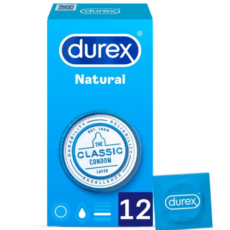 DUREX - NATURAL PLUS 12 UNITÀ