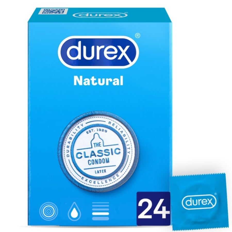 DUREX - NATURAL PLUS 24 UNITÀ