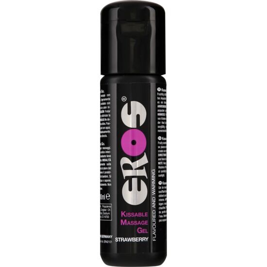 EROS KISSABLE MASSAGE GEL RISCALDANTE FRAGOLA 100 ML