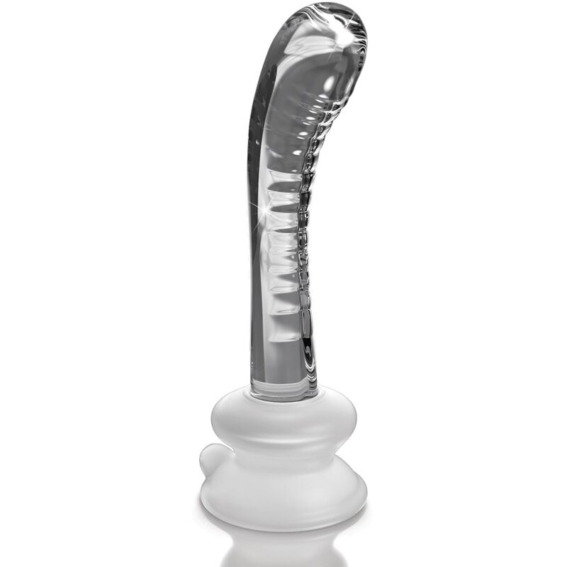 GHIACCIOLI N.88 DILDO IN VETRO SOFFIATO A MANO