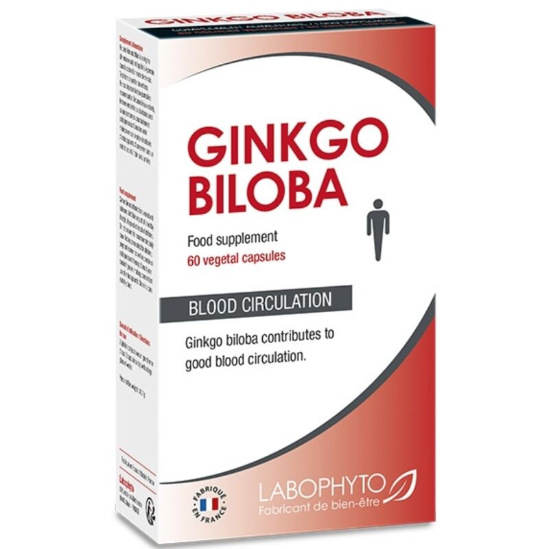 GINKGO BILOBA INTEGRATORE ALIMENTARE CIRCOLAZIONE SANGUE 60 CAP