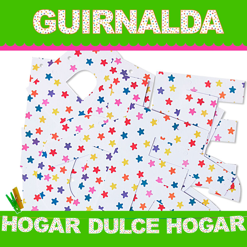 HOME GARLAND SWEET HOME (Cartone 220gr)
