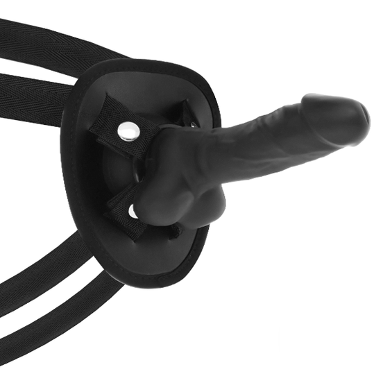 IMBRACATURA COCK MILLER + COCKSIL DENSITA'' SILICONE ARTICOLABILE NERO 13 CM