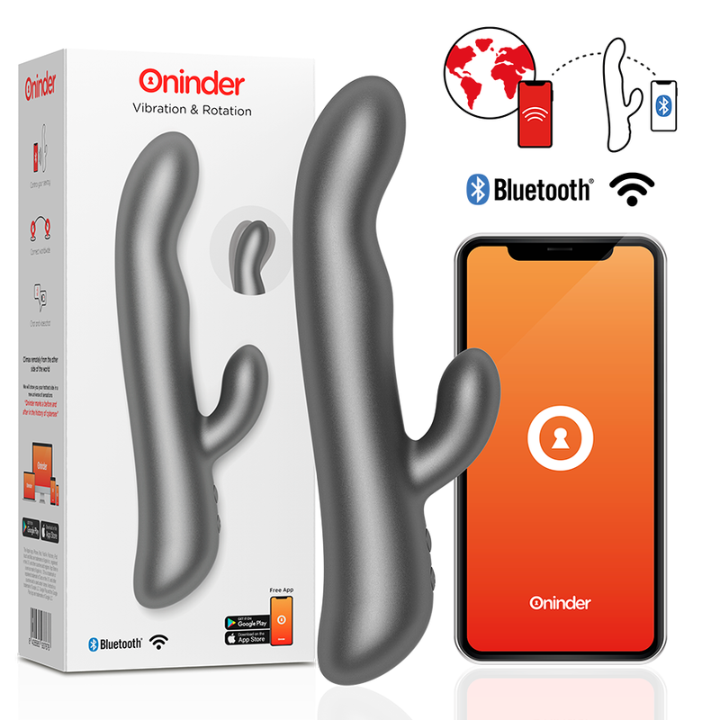 ONINDER? - VIBRAZIONE E ROTAZIONE OSLO NERO - APP GRATUITA