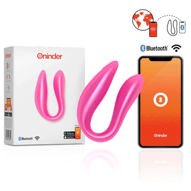 ONINDER? - STIMOLATORE DEL PUNTO G E DEL CLITORALE LISBOA ROSA - APP GRATUITA