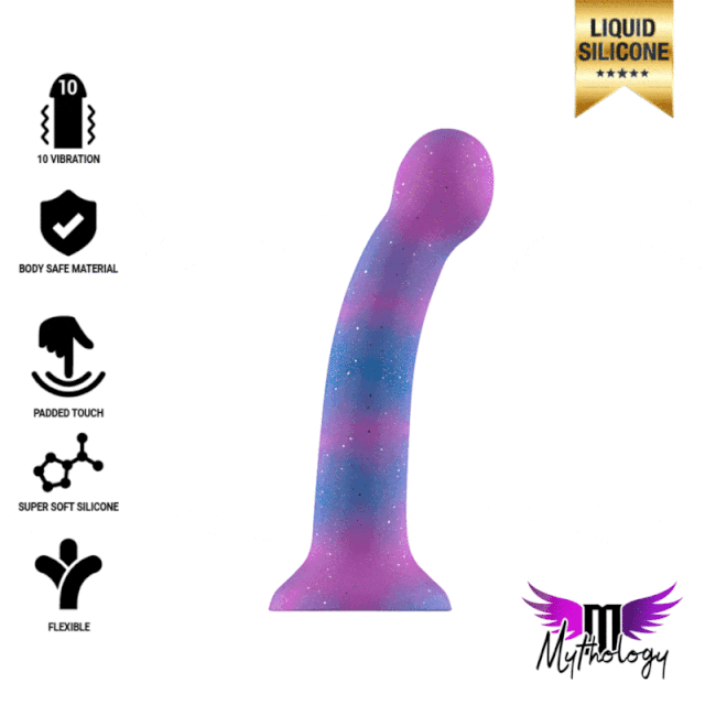 MYTHOLOGY - DION GALACTIC DILDO S - VIBRATORE WATCHME COMPATIBILE CON TECNOLOGIA WIRELESS