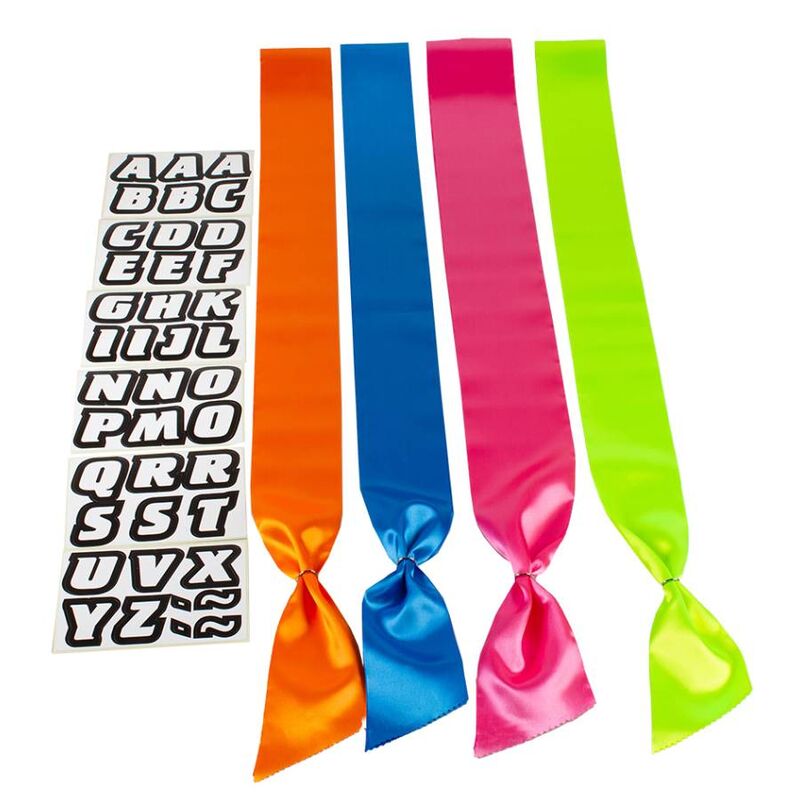 FASCIA PERSONALIZZATA FEMARVI 36 LETTERE ADESIVE