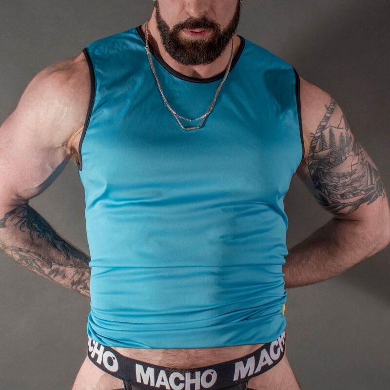 MACHO BLUE T-SHIRT S/M