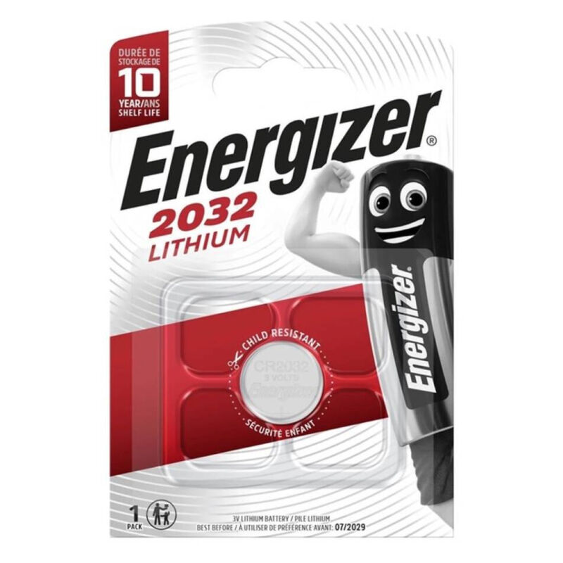 ENERGIZER BATTERIA AL LITIO BOTTONE CR2032 3V 1 UNITÀ
