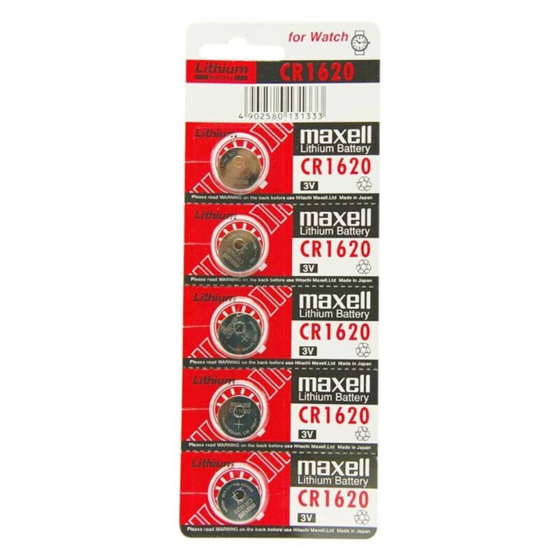 MAXELL BATTERIA LITIO CR1620 3V 5UDS