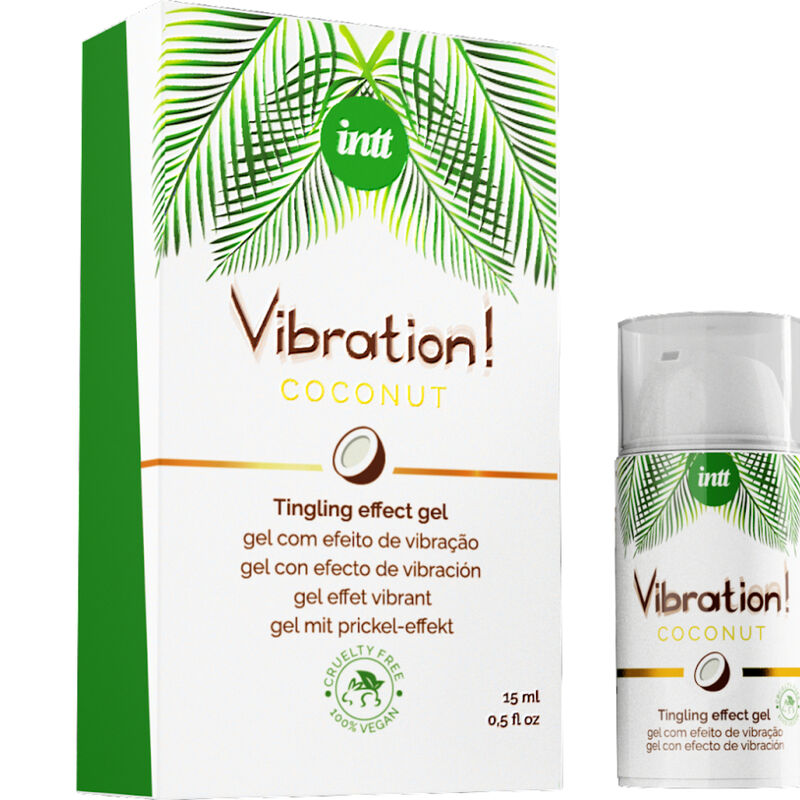 INTT - VIBRATION GEL POTENTE VIBRATORE LIQUIDO VEGANO STIMOLANTE