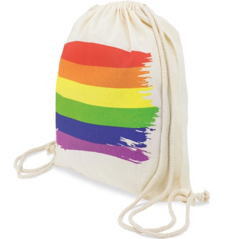 PRIDE - ZAINO BANDIERA LGBT IN COTONE