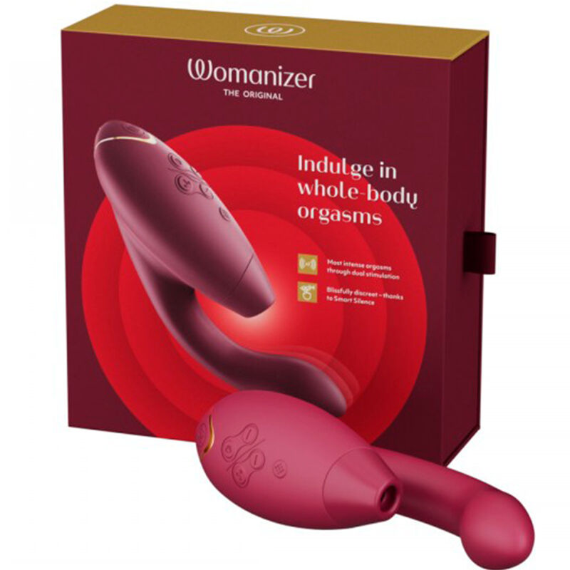 WOMANIZER - STIMOLATORE DUO 2 BORDEAUX WOMANIZER - STIMOLATORE DUO 2 BORDEAUX