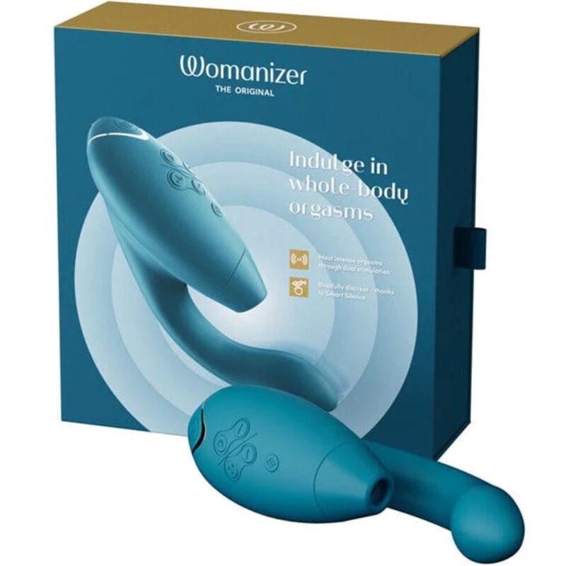 WOMANIZER - STIMOLATORE DUO 2 BLU PETROL WOMANIZER - STIMOLATORE DUO 2 BLU PETROL