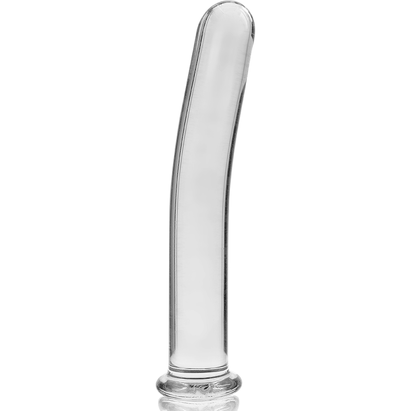 NEBULA SERIES BY IBIZA - MODELLO 17 DILDO IN VETRO BOROSILICATO 18,5 X 3 CM TRASPARENTE