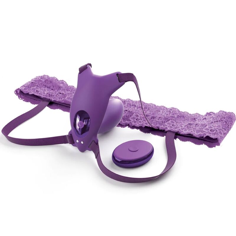 FANTASY FOR HER - PETTORINA G-SPOT BUTTERFLY CON VIBRATORE, RICARICABILE E TELECOMANDO VIOLA FANTASY FOR HER - PETTORINA G-SPOT BUTTERFLY CON VIBRATORE, RICARICABILE E TELECOMANDO VIOLA