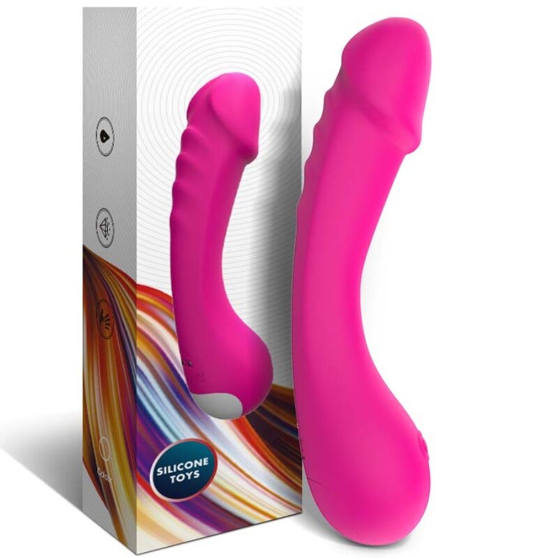ARMONY - DILDO VIBRATORE G-SPOT IN SILICONE FUCSIA ARMONY - DILDO VIBRATORE G-SPOT IN SILICONE FUCSIA