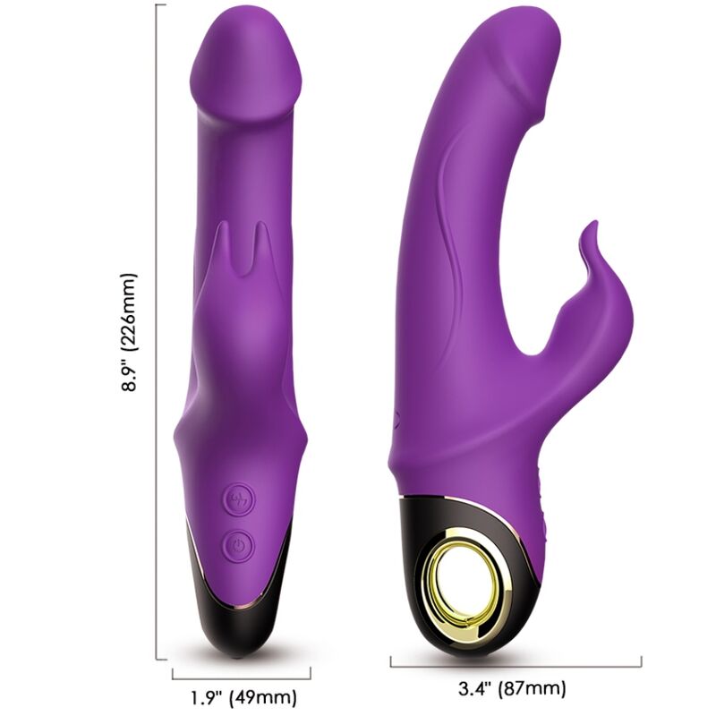 ARMONY - VIBRATORE DILDO METEROR RABBIT ROTATOR VIOLA ARMONY - VIBRATORE DILDO METEROR RABBIT ROTATOR VIOLA