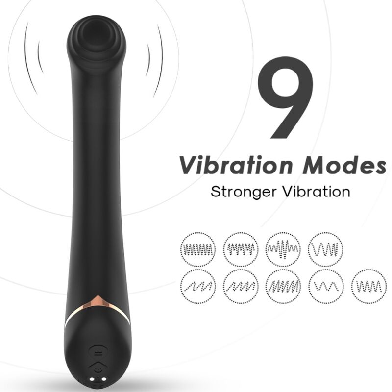 ARMONY - VIBRATORE FALT TESTA IN SILICONE NERO ARMONY - VIBRATORE FALT TESTA IN SILICONE NERO
