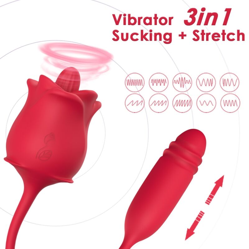 ARMONY - STIMOLATORE E VIBRATORE ROSA COLA ROSSO ARMONY - STIMOLATORE E VIBRATORE ROSA COLA ROSSO