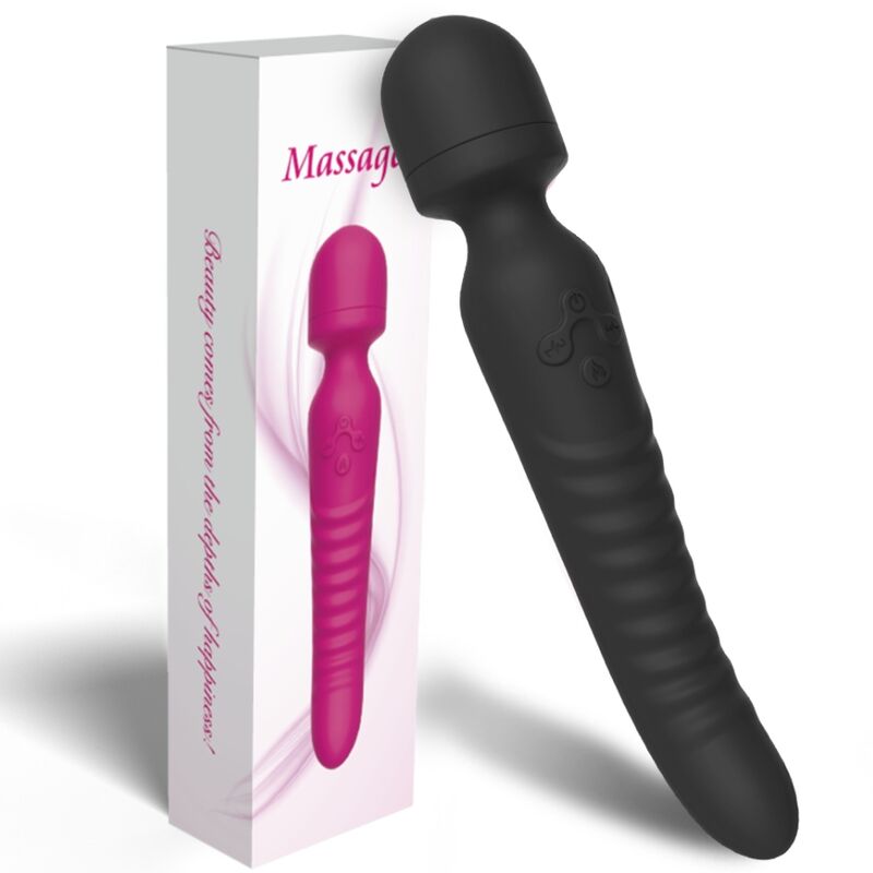 ARMONY - MASSAGGIATORE E VIBRATORE MISSION EFFETTO CALORE NERO ARMONY - MASSAGGIATORE E VIBRATORE MISSION EFFETTO CALORE NERO
