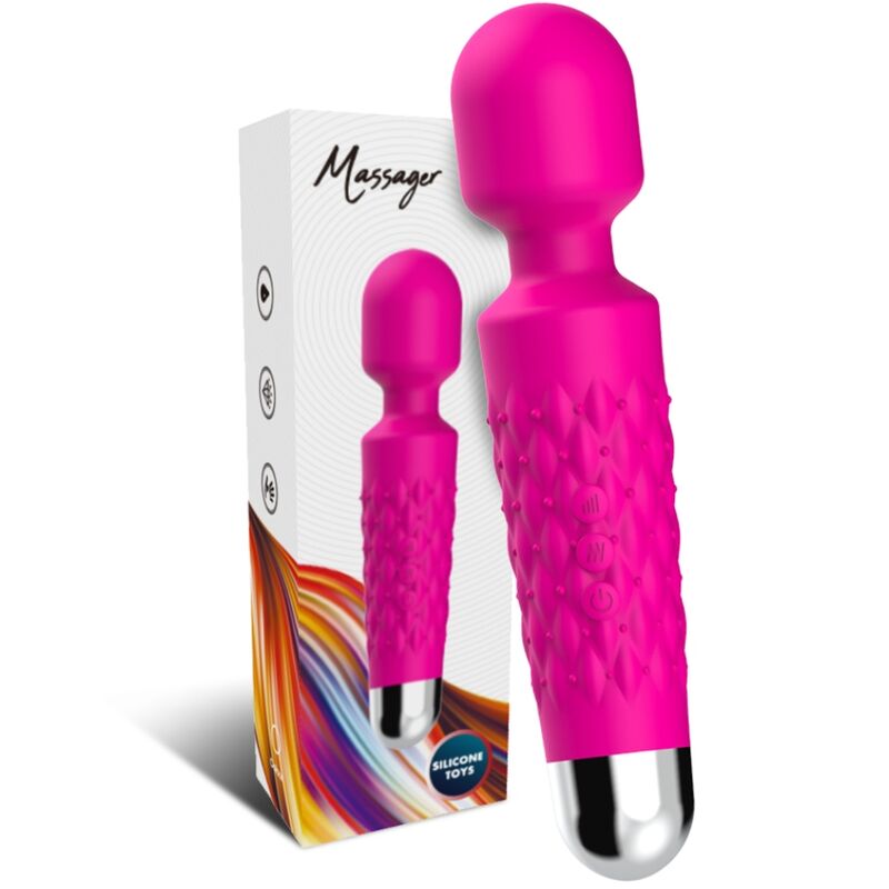 ARMONY - MASSAGGIATORE E VIBRATORE POSTINO TESTA SUPER FLESSIBILE FUCSIA ARMONY - MASSAGGIATORE E VIBRATORE POSTINO TESTA SUPER FLESSIBILE FUCSIA