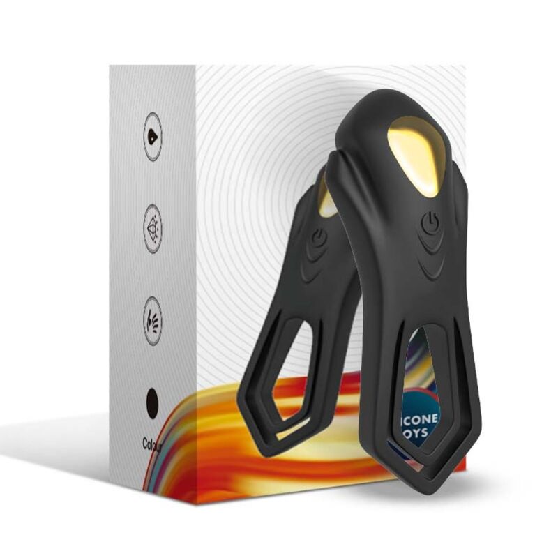 ARMONY - TELECOMANDO VIBRATORE ROADSTER DOPPIO ANELLO NERO ARMONY - TELECOMANDO VIBRATORE ROADSTER DOPPIO ANELLO NERO