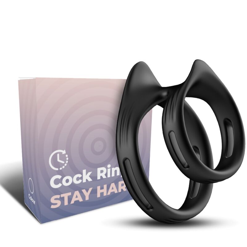 ARMONY - ANELLO DOPPIO ELASTICO DUALRING NERO ARMONY - ANELLO DOPPIO ELASTICO DUALRING NERO