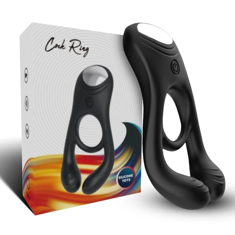 ARMONY - ANELLO VIBRATORE DOPPIO VEYRON GIOCATTOLO PER COPPIA NERO ARMONY - ANELLO VIBRATORE DOPPIO VEYRON GIOCATTOLO PER COPPIA NERO