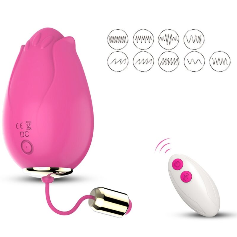 ARMONY - MANDALA EGG VIBRATORE G-SPOT REMOTE CONTROL FUCSIA ARMONY - MANDALA EGG VIBRATORE G-SPOT REMOTE CONTROL FUCSIA