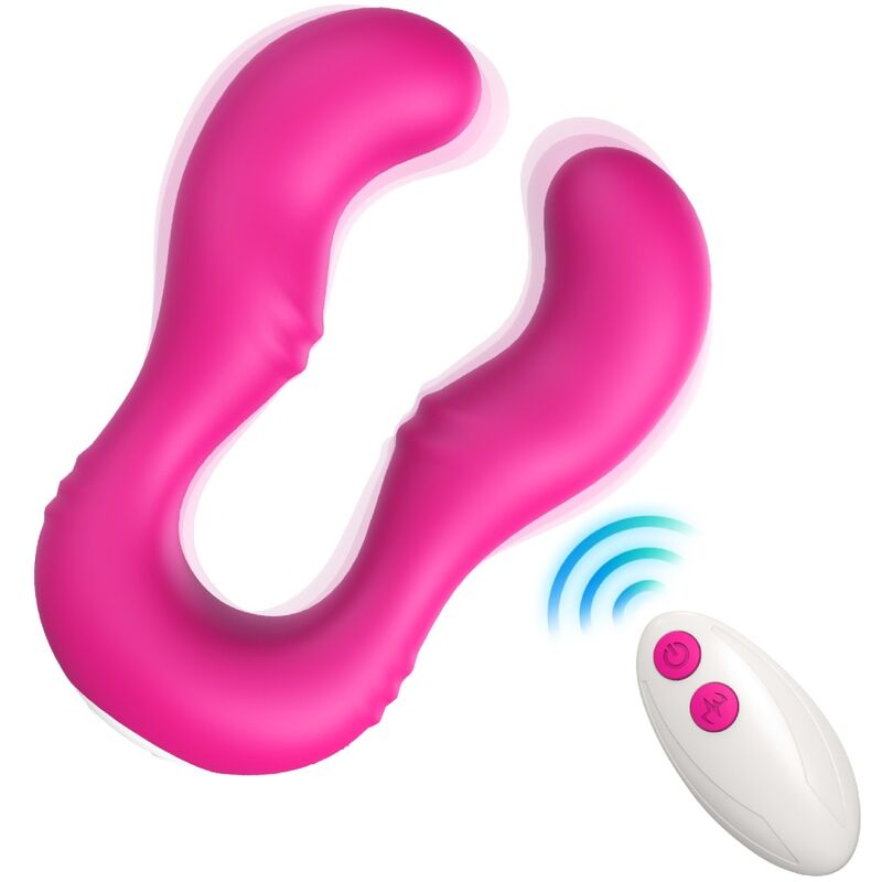 ARMONY - VIBRATORE SERAPH DOPPIO TELECOMANDO FUCSIA ARMONY - VIBRATORE SERAPH DOPPIO TELECOMANDO FUCSIA