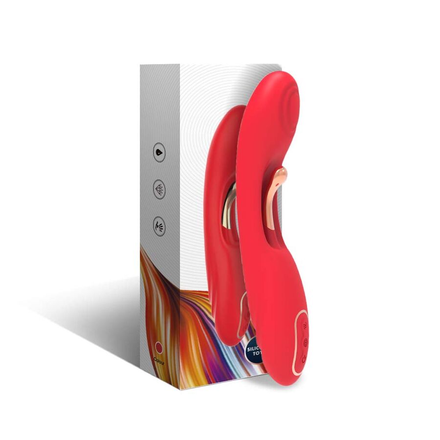ARMONY - VIBRATORE CON LINGUA OSCILLANTE ROSSO ARMONY - VIBRATORE CON LINGUA OSCILLANTE ROSSO