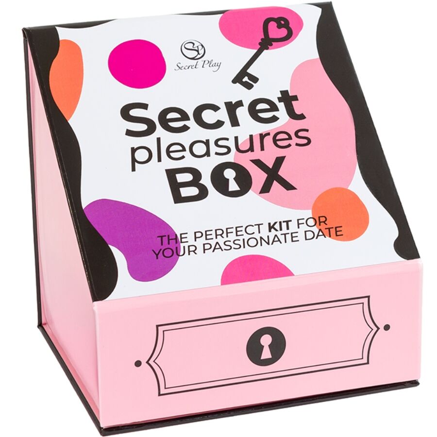 SECRET PLAY - PLEASURES BOX PER COPPIE: DADI + PROIETTILE VIBRANTE + PENNA CON PIUMA SECRET PLAY - PLEASURES BOX PER COPPIE: DADI + PROIETTILE VIBRANTE + PENNA CON PIUMA