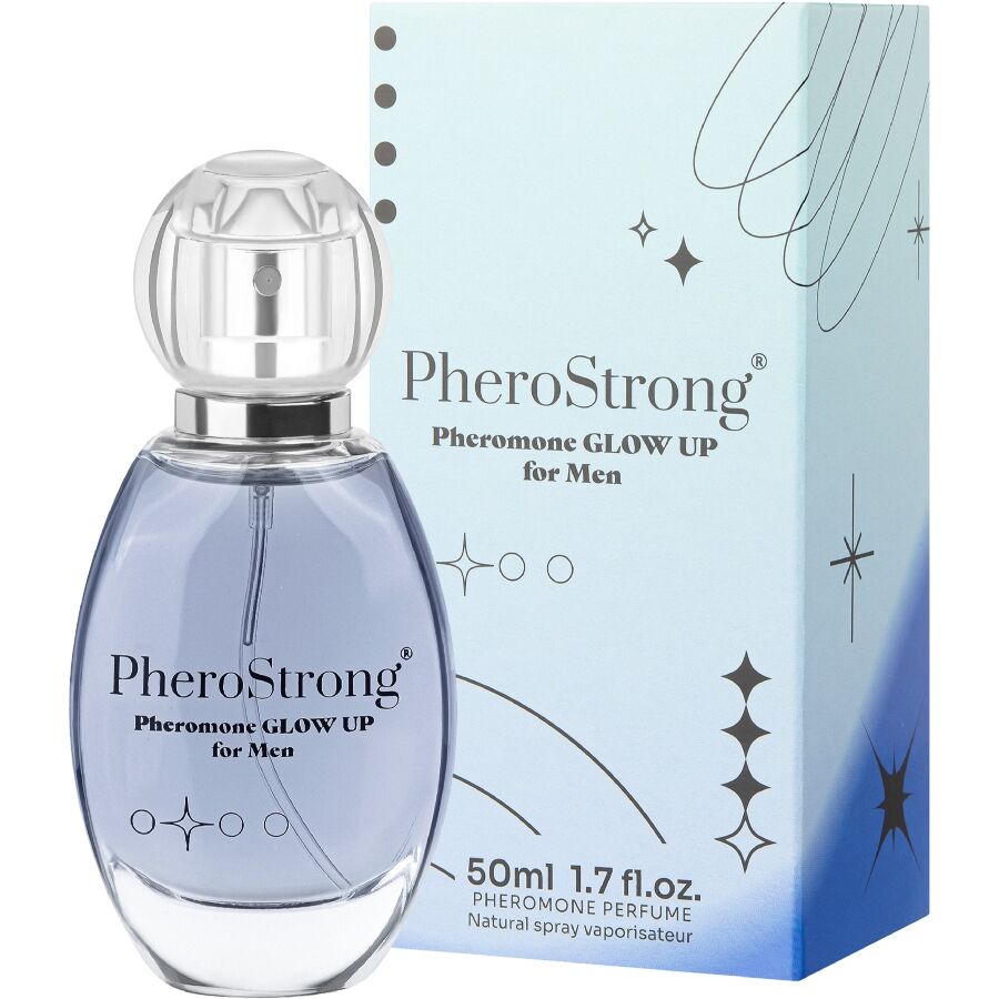 PHEROSTRONG - PROFUMO GLOW UP AI FEROMONI PER UOMO 50 ML PHEROSTRONG - PROFUMO GLOW UP AI FEROMONI PER UOMO 50 ML