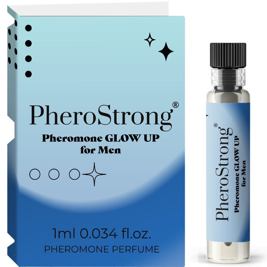 PHEROSTRONG - PROFUMO GLOW UP AI FEROMONI PER UOMO 1 ML PHEROSTRONG - PROFUMO GLOW UP AI FEROMONI PER UOMO 1 ML