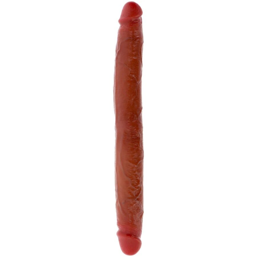 GET REAL - DILDO IN SILICONE A DOPPIA ESTREMITÀ CARAMELLO 35 CM GET REAL - DILDO IN SILICONE A DOPPIA ESTREMITÀ CARAMELLO 35 CM