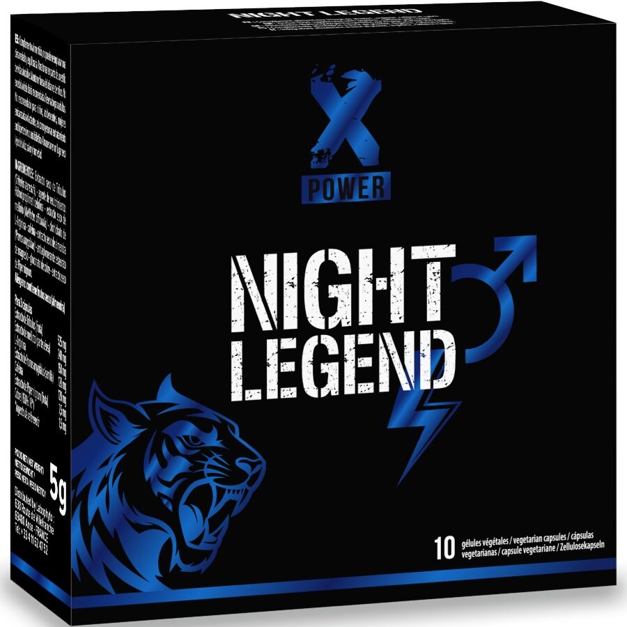 XPOWER - NIGHT LEGEND STIMOLANTE AD AZIONE RAPIDA PER EREZIONE E PRESTAZIONI 10 CAPSULE XPOWER - NIGHT LEGEND STIMOLANTE AD AZIONE RAPIDA PER EREZIONE E PRESTAZIONI 10 CAPSULE