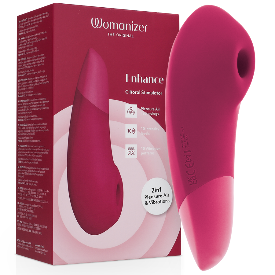 WOMANIZER - STIMOLATORE CLITORIDEO ROSA VIBRANTE WOMANIZER - STIMOLATORE CLITORIDEO ROSA VIBRANTE