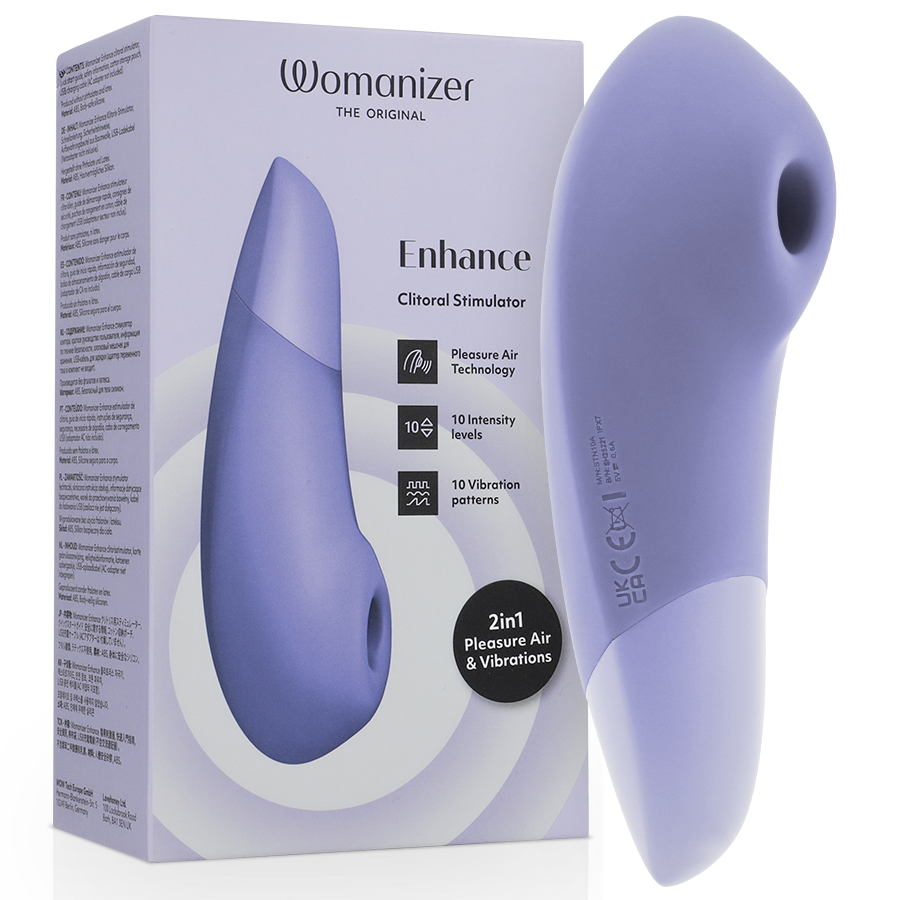 WOMANIZER - STIMOLATORE CLITORIDEO POTENZIATO LILLA WOMANIZER - STIMOLATORE CLITORIDEO POTENZIATO LILLA