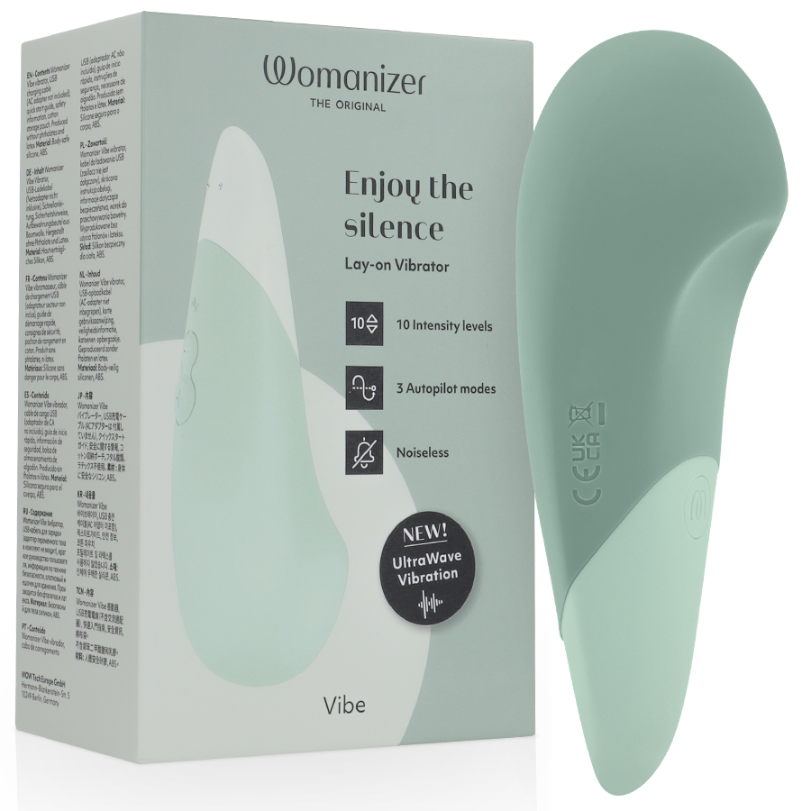 WOMANIZER - VIBE LAY-ON VIBRATORE SILENZIOSO SALVIA WOMANIZER - VIBE LAY-ON VIBRATORE SILENZIOSO SALVIA